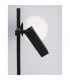 Joline Integrated LED Table Lamp Sandy Black Metal Aluminium White Opal Glass Switched LED 6W 450 Lm 1x3W 200Lm 3200K-4
