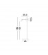 Joline Reading Lamp Sandy Black Metal Aluminium White Opal Glass Switched LED 6W 450Lm 1x3W 200Lm 3200K-7