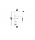 Cayo Integrated LED Pendant Ceiling Light Opal Glass Brass Black Aluminium LED 20W 1000Lm 3000K-8
