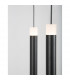 Cayo Bar Pendant Ceiling Light Opal Glass Brass Black Aluminium LED 50W 2400Lm 3000K-6