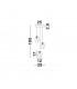 Ice 3 Light Cluster Pendant Ceiling Light White Colour Glass White Metal LED G9-5