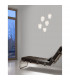 Ice 5 Light Cluster Pendant Ceiling Light White Colour Glass White Metal LED G9-2