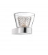 Boccale Wall Lamp Chrome Aluminium Clear Glass G9 Bulb Included-1