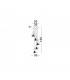 Hugo 5 Light Cluster Pendant Ceiling Light Chrome Aluminium Clear Glass Rose Gold Frame LED G9-3