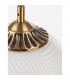 Athena 25cm Globe Pendant Ceiling Light Opal Glass Brass Metal LED E27-3