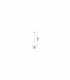 Jade Dome Pendant Ceiling Light Smoke Blown Glass Satin Nickel Metal LED E27-3
