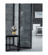Juliet Globe Table Lamp Smoke Grey Glass Brass Grey Metal Base LED E14-2