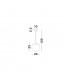 Ficato 20cm Globe Pendant Ceiling Light Smoke Glass Chrome Aluminium LED E27-4
