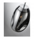 Lava 22cm Pendant Ceiling Light Chrome Metal Handmade Chrome Glass LED E27-5