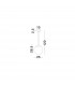 Nazio 25cm Dome Pendant Ceiling Light Gold Glass Chrome Aluminium LED E27-4