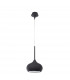 Cioto Dome Pendant Ceiling Light Metal Rose Gold Outside White Chrome Inside LED E14-1