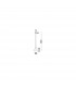 Cioto Dome Pendant Ceiling Light Metal Matt Black Outside White Chrome Inside LED E14-3