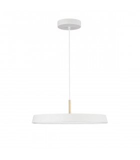 Vetro Integrated LED Pendant Ceiling Light Matt White Aluminium LED 41W 2693Lm 3000K-1