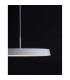 Vetro Integrated LED Pendant Ceiling Light Matt White Aluminium LED 41W 2693Lm 3000K-2