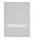 Vetro Integrated LED Pendant Ceiling Light Matt White Aluminium LED 41W 2693Lm 3000K-4