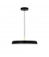 Vetro Integrated LED Pendant Ceiling Light Matt Black Aluminium LED 41W 2693Lm 3000K-1