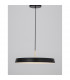 Vetro Integrated LED Pendant Ceiling Light Matt Black Aluminium LED 41W 2693Lm 3000K-3