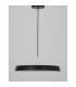 Vetro Integrated LED Pendant Ceiling Light Matt Black Aluminium LED 41W 2693Lm 3000K-4