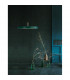 Vetro Integrated LED Pendant Ceiling Light Matt Green Aluminium LED 41W 2693Lm 3000K-2
