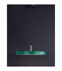 Vetro Integrated LED Pendant Ceiling Light Matt Green Aluminium LED 41W 2693Lm 3000K-3
