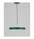 Vetro Integrated LED Pendant Ceiling Light Matt Green Aluminium LED 41W 2693Lm 3000K-4