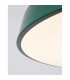 Vetro Integrated LED Pendant Ceiling Light Matt Green Aluminium LED 41W 2693Lm 3000K-6