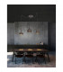 Nuorese 3 Light Cluster Pendant Ceiling Light Aluminium Dark Brown Outside Gold Inside LED E27-2