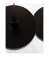 Garni 3 Light Cluster Pendant Ceiling Light Black Metal Outside Gold Inside Black LED E27-7