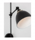 Virgo Dome Wall Lamp Black Brass Metal LED E27-6