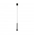 Navan Integrated LED Pendant Ceiling Light Matt Black Aluminium LED 6W 530Lm 3000K-1