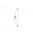 Navan Integrated LED Pendant Ceiling Light Brass Black Aluminium LED 6W 530Lm 3000K-6