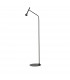 Navan Task Floor Lamp Matt Black Steel Aluminium LED 6W 530Lm 3000K-1
