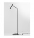 Navan Task Floor Lamp Matt Black Steel Aluminium LED 6W 530Lm 3000K-3