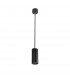 Aila Slim Pendant Ceiling Light Sandy Black Aluminium LED GU10 1x10W-1