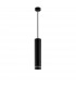 Esca Slim Pendant Ceiling Light Sandy Black Aluminium LED GU10 1x10W-1