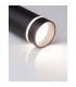 Esca Slim Pendant Ceiling Light Sandy Black Aluminium LED GU10 1x10W-8