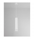 Esca Slim Pendant Ceiling Light Sandy White Aluminium LED GU10 1x10W-3