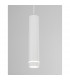 Esca Slim Pendant Ceiling Light Sandy White Aluminium LED GU10 1x10W-5