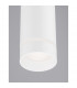 Esca Slim Pendant Ceiling Light Sandy White Aluminium LED GU10 1x10W-6