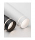 Esca Slim Pendant Ceiling Light Sandy White Aluminium LED GU10 1x10W-8