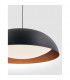 Landon Integrated LED Pendant Ceiling Light Black Aluminium Outside Copper Inside LED 40W 2400Lm 3000K-3