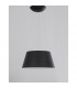 Volcano Integrated LED Pendant Ceiling Light Metal Sandy Black Outside Sandy White Inside LED 33W 1680Lm 3000K-3