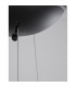 Volcano Integrated LED Pendant Ceiling Light Metal Sandy Black Outside Sandy White Inside LED 33W 1680Lm 3000K-8
