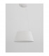 Volcano Integrated LED Pendant Ceiling Light Metal Sandy White Outside Sandy White Inside LED 33W 1680Lm 3000K-4