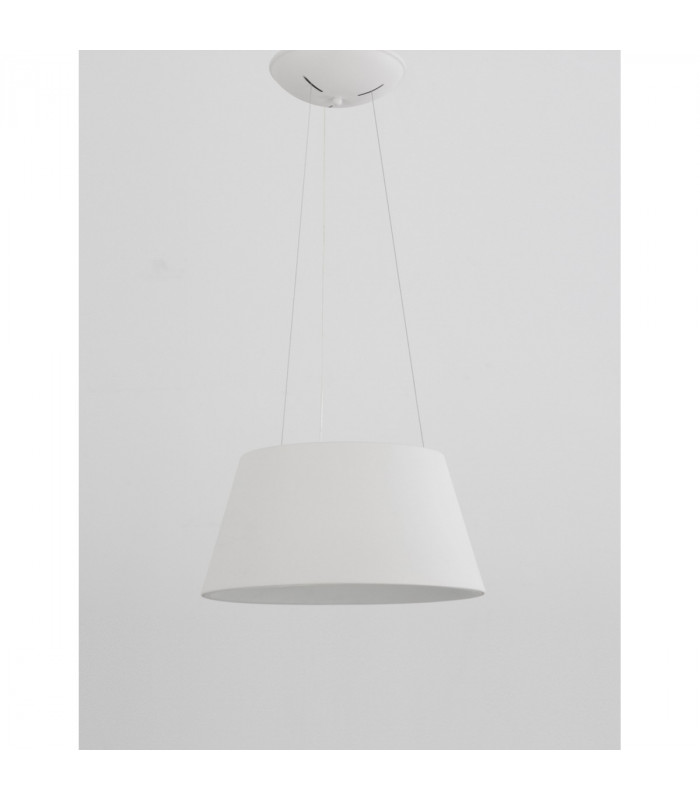 Volcano Integrated LED Pendant Ceiling Light Metal Sandy White Outside Sandy White Inside LED 33W 1680Lm 3000K-4