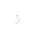 Benicio 33cm Dome Pendant Ceiling Light White Metal White Fabric Wire LED E27-3