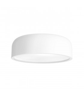 Perleto 3 Light Cylindrical Ceiling Light Matt White Steel Matt White Steel LED E27-1