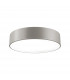 Finezza Cylindrical Ceiling Light Elephant Grey Steel Matt White Steel LED E27x3-1