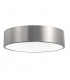 Finezza 3 Light Cylindrical Ceiling Light Satin Nickel Metal LED E27-1