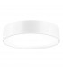 Finezza 3 Light Cylindrical Ceiling Light White Metal LED E27-1